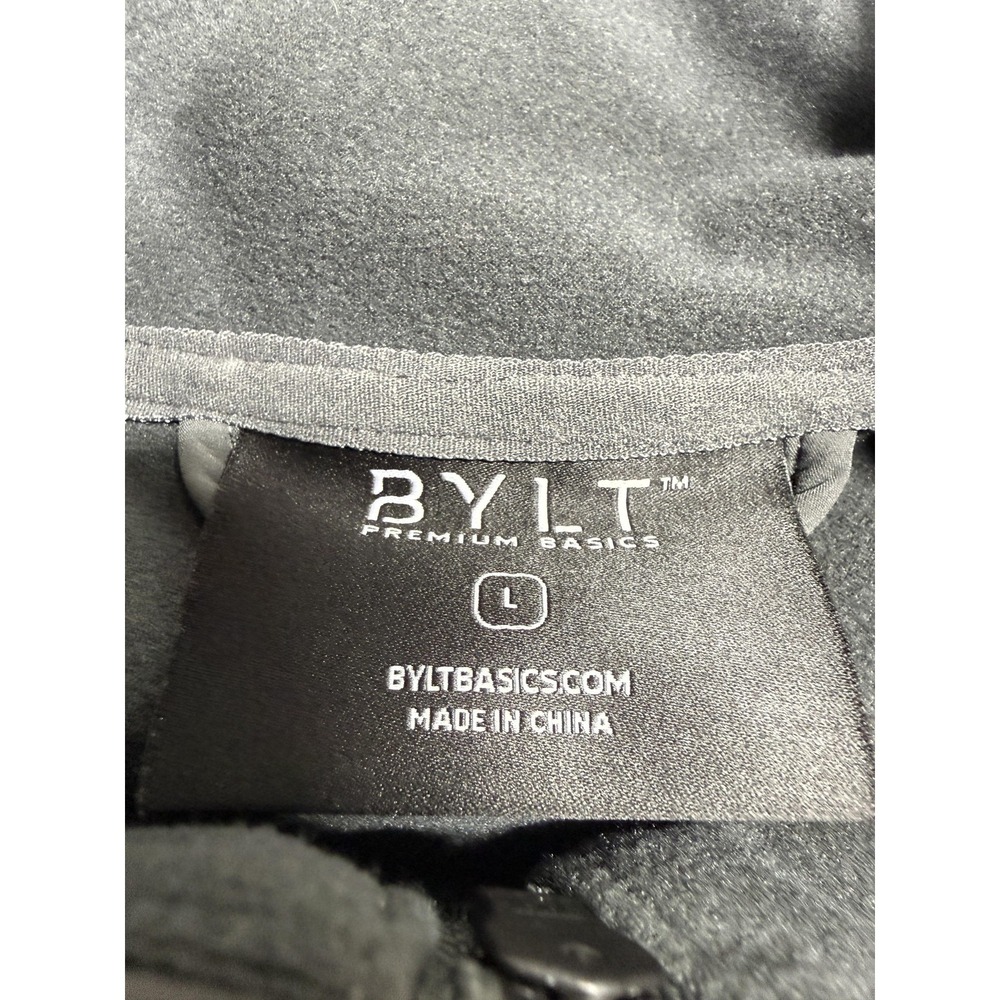 BYLT Jacket Mens Large Gray Hooded Full Zip Softshell Governor's 25 Logo - Picture 3 of 9